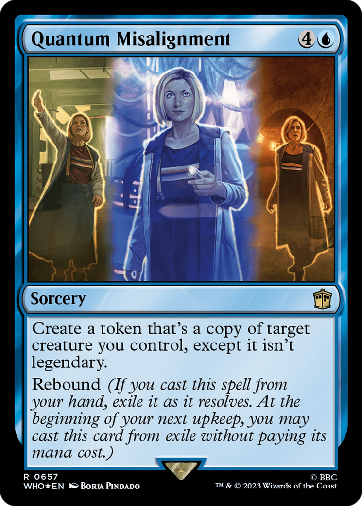 Quantum Misalignment (Surge Foil) [Doctor Who] - Magic: The Gathering - Card Brawlers | Quebec | Canada |