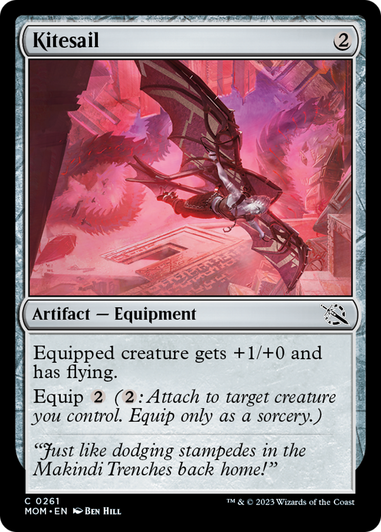 Kitesail [March of the Machine] - Magic: The Gathering - Card Brawlers | Quebec | Canada |