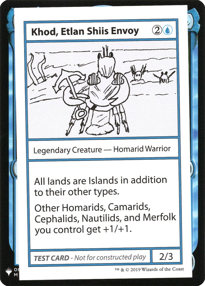 Khod, Etlan Shiis Envoy [Mystery Booster Playtest Cards] - Magic: The Gathering - Card Brawlers | Quebec | Canada |