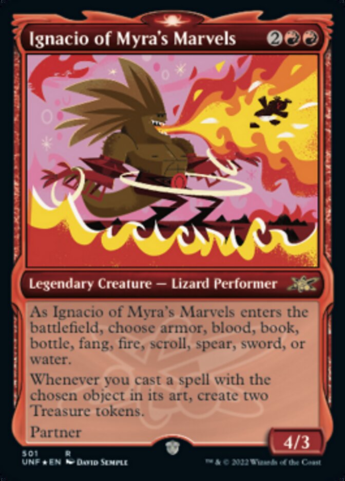 Ignacio of Myra's Marvels (Showcase) (Galaxy Foil) [Unfinity] - Magic: The Gathering - Card Brawlers | Quebec | Canada |