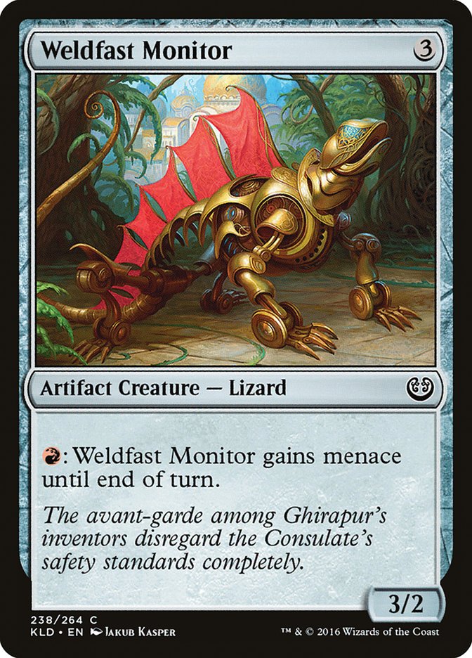 Weldfast Monitor [Kaladesh] - Magic: The Gathering - Card Brawlers | Quebec | Canada |