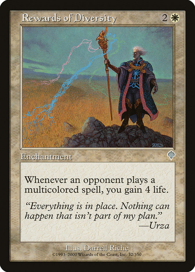 Rewards of Diversity [Invasion] - Magic: The Gathering - Card Brawlers | Quebec | Canada |