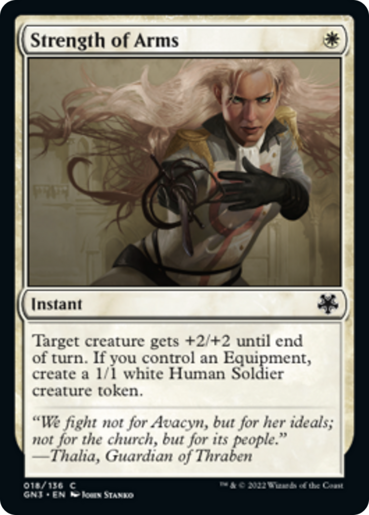 Strength of Arms [Game Night: Free-for-All] - Magic: The Gathering - Card Brawlers | Quebec | Canada |