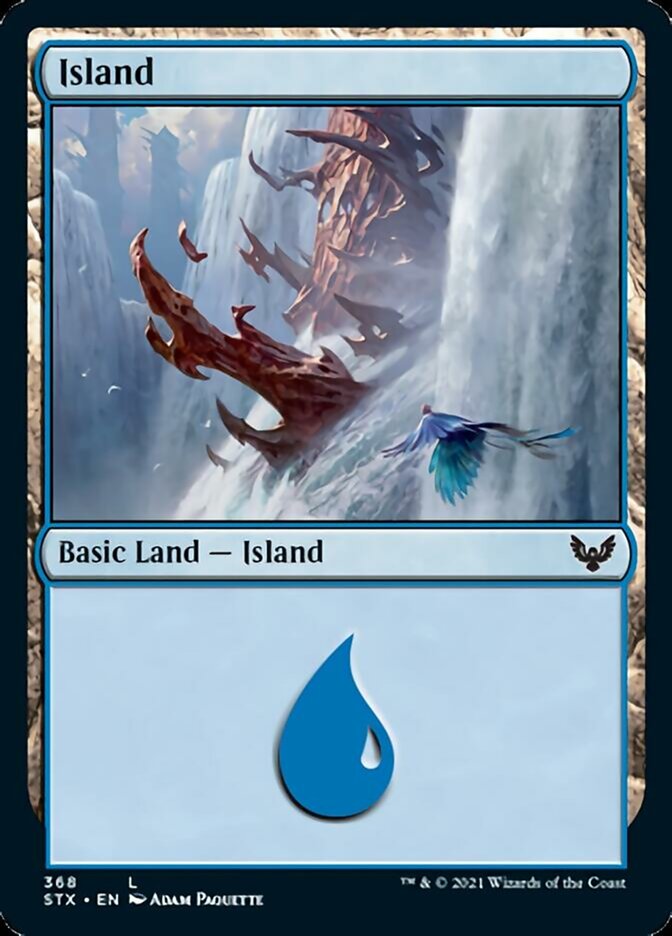 Island (368) [Strixhaven: School of Mages] - Magic: The Gathering - Card Brawlers | Quebec | Canada |