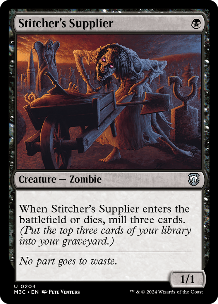 Stitcher's Supplier (Ripple Foil) [Modern Horizons 3 Commander] - Magic: The Gathering - Card Brawlers | Quebec | Canada |