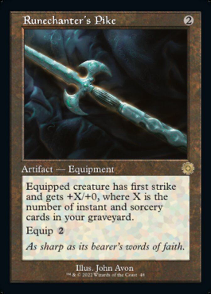Runechanter's Pike (Retro) [The Brothers' War Retro Artifacts] - Magic: The Gathering - Card Brawlers | Quebec | Canada |