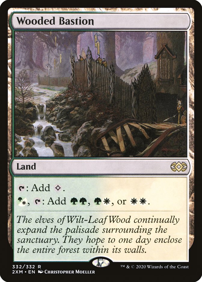 Wooded Bastion [Double Masters] - Magic: The Gathering - Card Brawlers | Quebec | Canada |