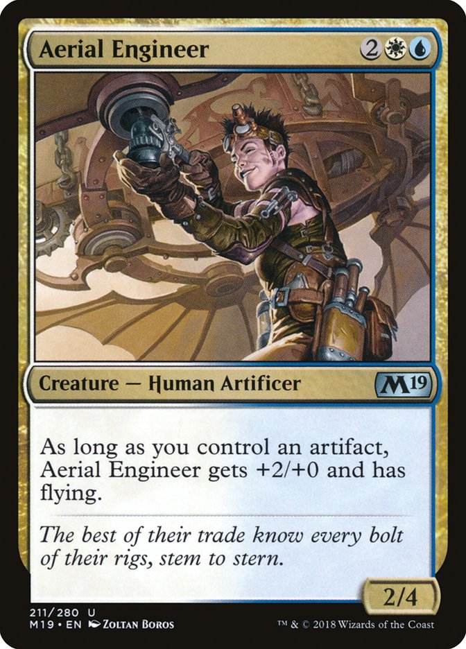Aerial Engineer [Core Set 2019] - Magic: The Gathering - Card Brawlers | Quebec | Canada |