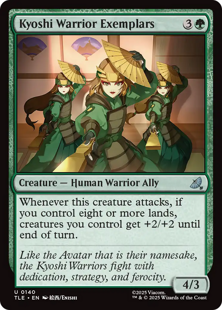 Kyoshi Warrior Exemplars [Avatar: The Last Airbender: Eternal-Legal] - Magic: The Gathering - Card Brawlers | Quebec | Canada |