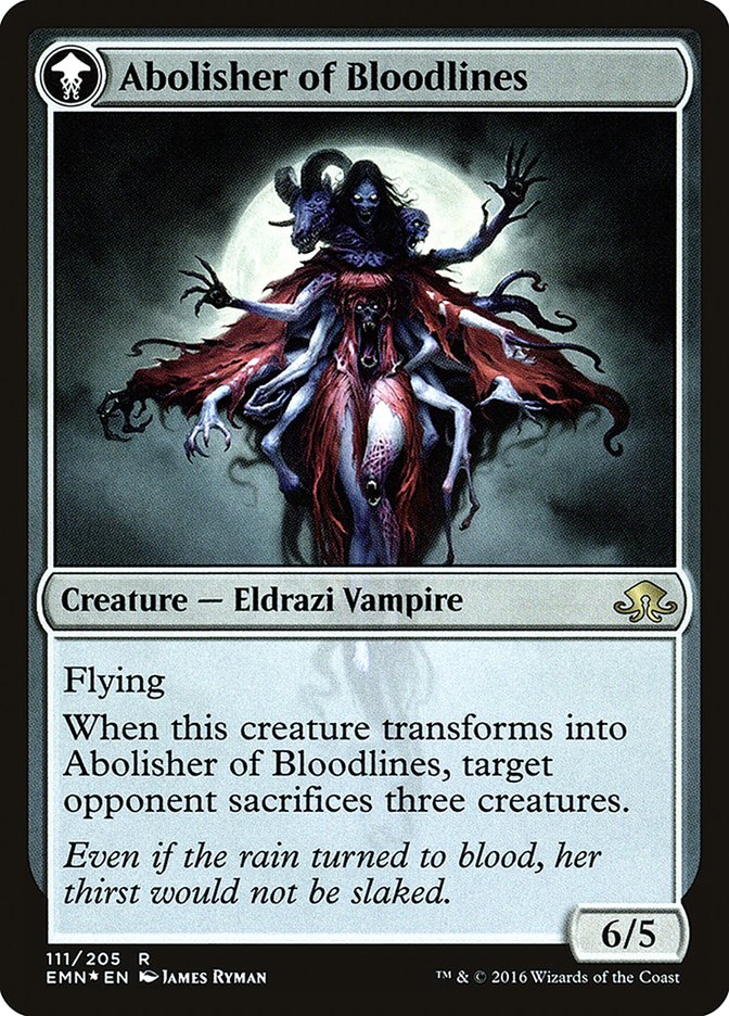 Voldaren Pariah // Abolisher of Bloodlines [Eldritch Moon Prerelease Promos] - Magic: The Gathering - Card Brawlers | Quebec | Canada |