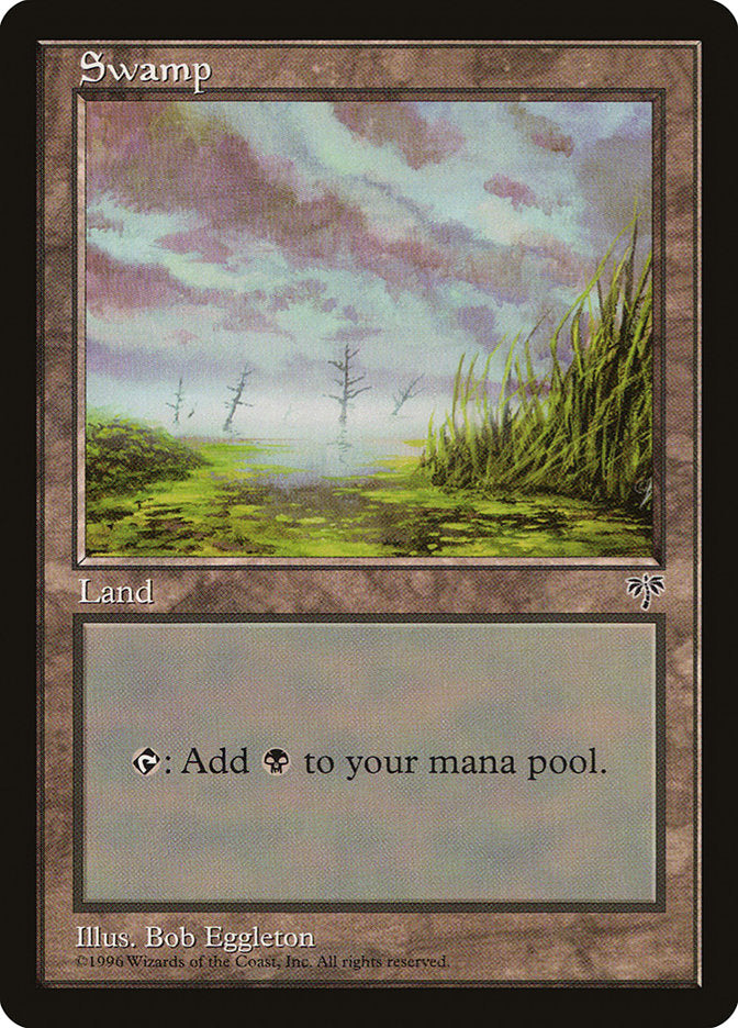 Swamp (No Sun or Moon / No Eyes) [Mirage] - Magic: The Gathering - Card Brawlers | Quebec | Canada |