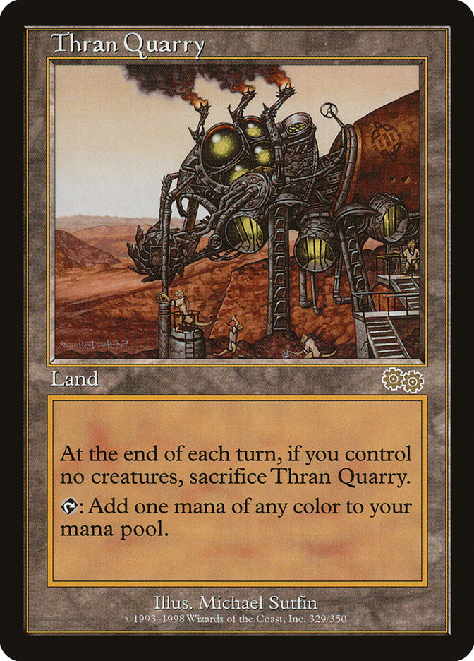 Thran Quarry [Urza's Saga] - Magic: The Gathering - Card Brawlers | Quebec | Canada |