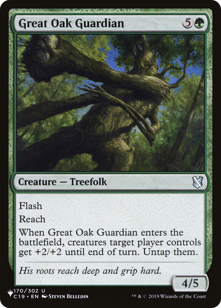 Great Oak Guardian [The List] - Magic: The Gathering - Card Brawlers | Quebec | Canada |