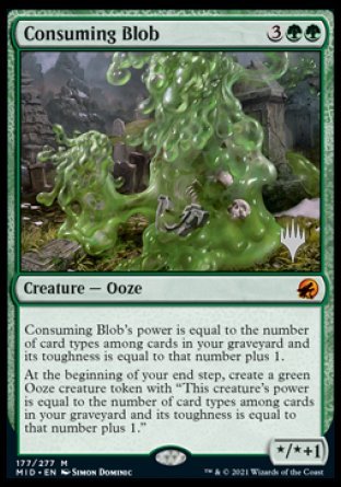 Consuming Blob (Promo Pack) [Innistrad: Midnight Hunt Promos] - Magic: The Gathering - Card Brawlers | Quebec | Canada |