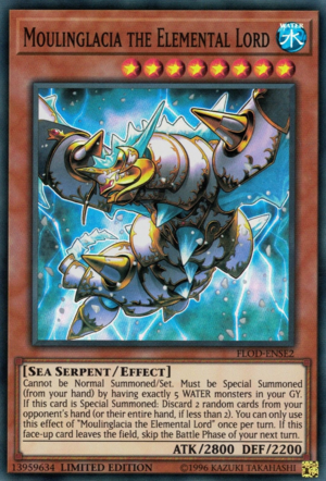 Moulinglacia the Elemental Lord [FLOD-ENSE2] Super Rare