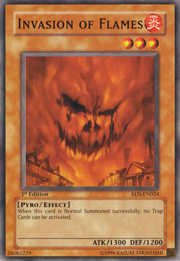 Invasion of Flames [RDS-EN024] Common - Yu-Gi-Oh! - Card Brawlers | Quebec | Canada |