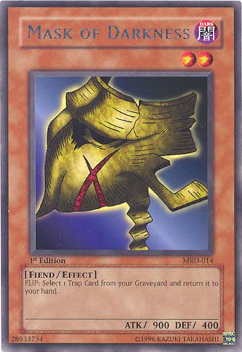 Mask of Darkness [MRD-014] Rare - Yu-Gi-Oh! - Card Brawlers | Quebec | Canada |