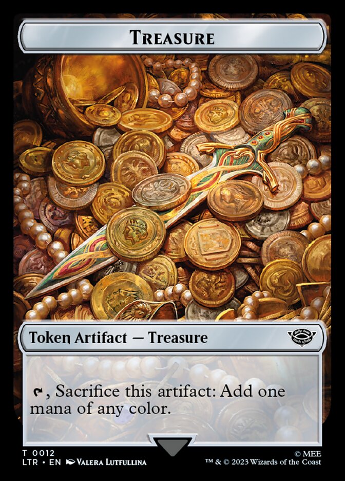 Treasure Token [The Lord of the Rings: Tales of Middle-Earth Tokens] - Magic: The Gathering - Card Brawlers | Quebec | Canada |