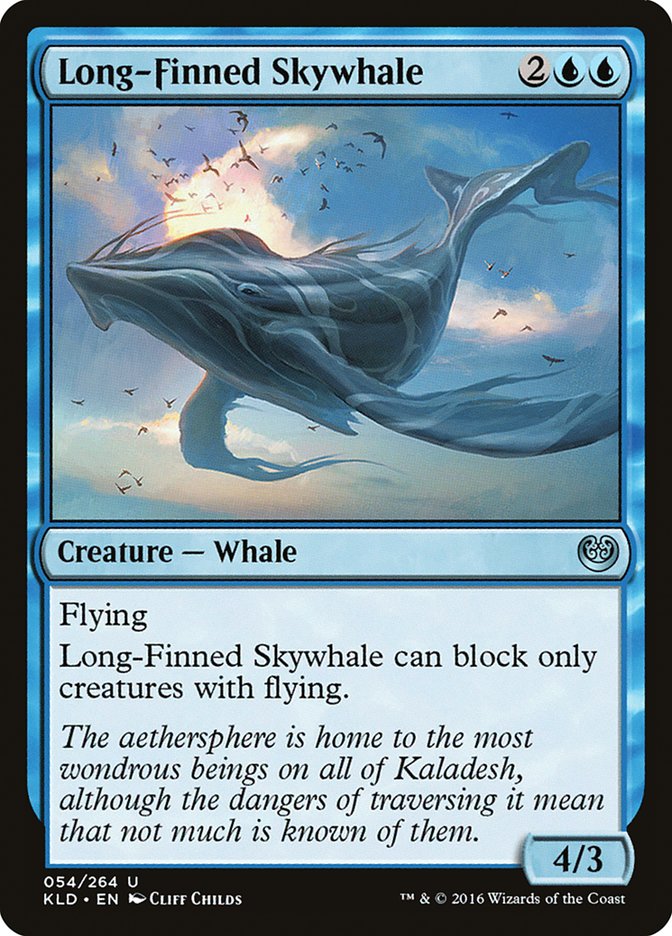 Long-Finned Skywhale [Kaladesh] - Magic: The Gathering - Card Brawlers | Quebec | Canada |