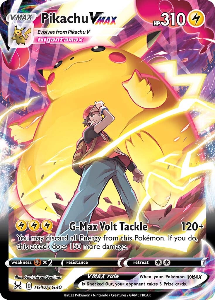 Pikachu VMAX (TG17/TG30) [Sword & Shield: Lost Origin] - Pokémon - Card Brawlers | Quebec | Canada |