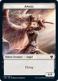 Angel // Elemental (010) Double-Sided Token [Commander 2020 Tokens] - Magic: The Gathering - Card Brawlers | Quebec | Canada |