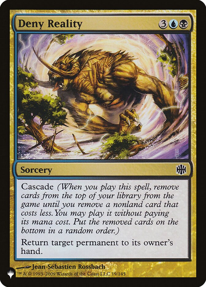 Deny Reality [The List] - Magic: The Gathering - Card Brawlers | Quebec | Canada |
