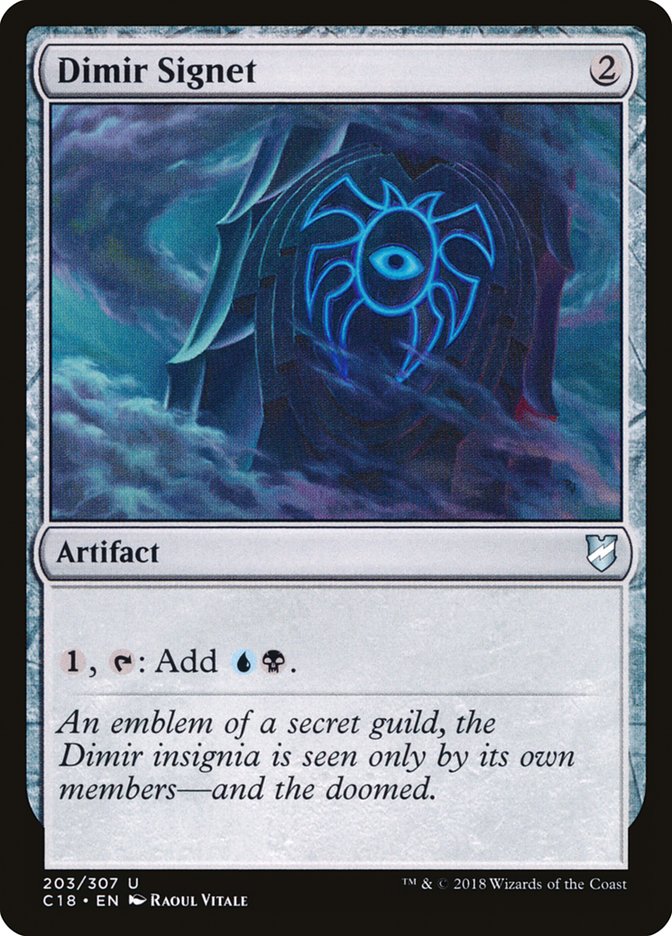 Dimir Signet [Commander 2018] - Magic: The Gathering - Card Brawlers | Quebec | Canada |