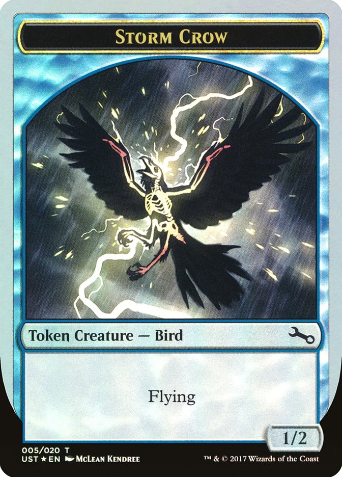 Storm Crow Token [Unstable Tokens] - Magic: The Gathering - Card Brawlers | Quebec | Canada |