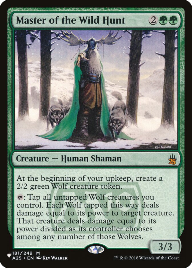 Master of the Wild Hunt [The List] - Magic: The Gathering - Card Brawlers | Quebec | Canada |