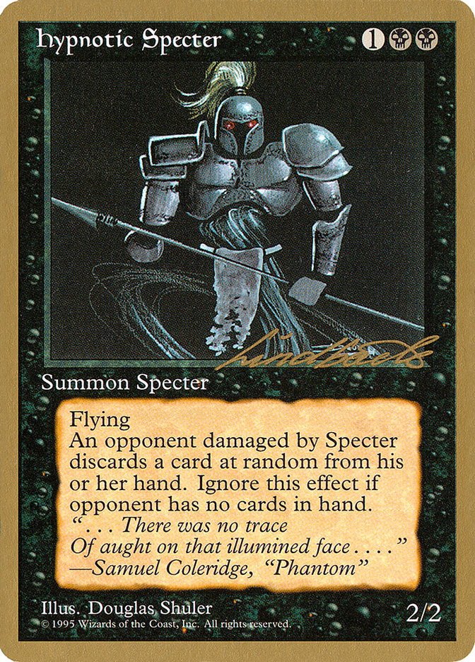 Hypnotic Specter (Leon Lindback) [Pro Tour Collector Set] - Magic: The Gathering - Card Brawlers | Quebec | Canada |
