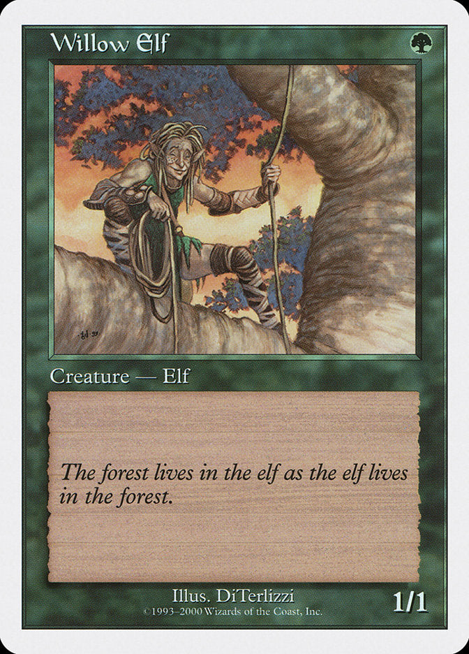 Willow Elf [Starter 2000] - Magic: The Gathering - Card Brawlers | Quebec | Canada |