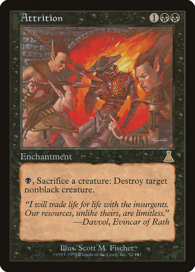 Attrition [Urza's Destiny] - Magic: The Gathering - Card Brawlers | Quebec | Canada |