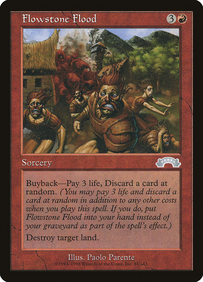 Flowstone Flood [Exodus] - Magic: The Gathering - Card Brawlers | Quebec | Canada |