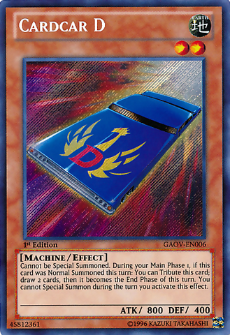 Cardcar D [GAOV-EN006] Secret Rare - Yu-Gi-Oh! - Card Brawlers | Quebec | Canada |