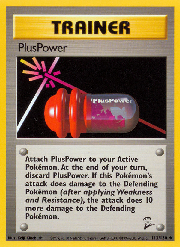 PlusPower (113/130) [Base Set 2] - Pokémon - Card Brawlers | Quebec | Canada |