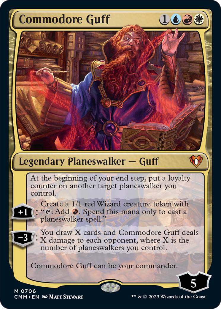 Commodore Guff [Commander Masters] - Magic: The Gathering - Card Brawlers | Quebec | Canada |