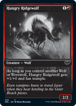 Hungry Ridgewolf [Innistrad: Double Feature] - Magic: The Gathering - Card Brawlers | Quebec | Canada |
