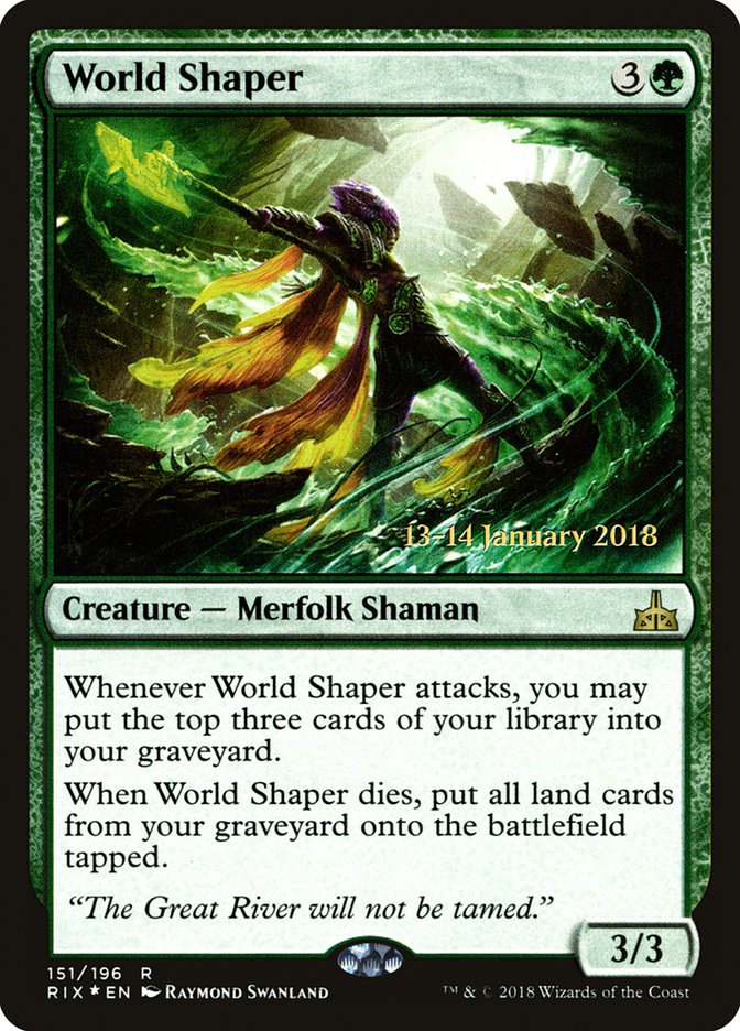 World Shaper [Rivals of Ixalan Prerelease Promos] - Magic: The Gathering - Card Brawlers | Quebec | Canada |