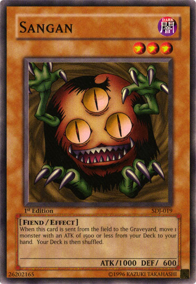 Sangan [SDJ-019] Common - Yu-Gi-Oh! - Card Brawlers | Quebec | Canada |