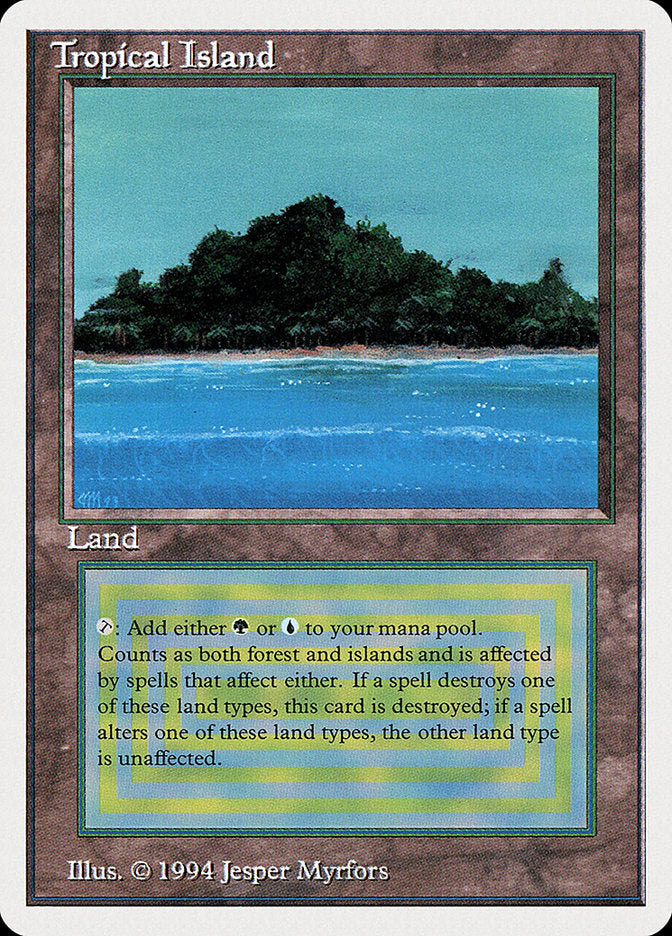 Tropical Island [Summer Magic / Edgar] - Magic: The Gathering - Card Brawlers | Quebec | Canada |