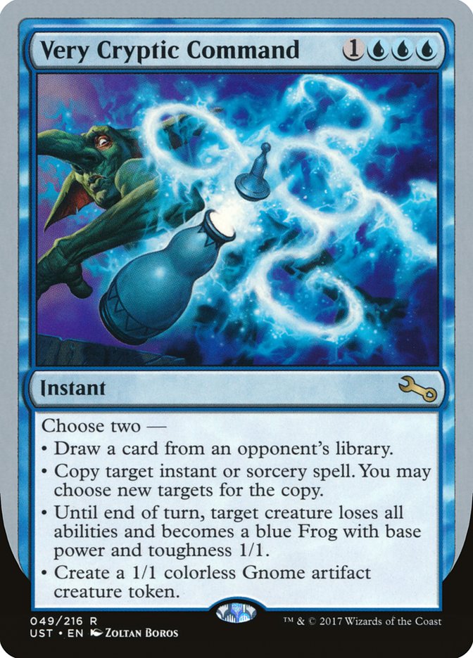 Very Cryptic Command (Draw) [Unstable] - Magic: The Gathering - Card Brawlers | Quebec | Canada |