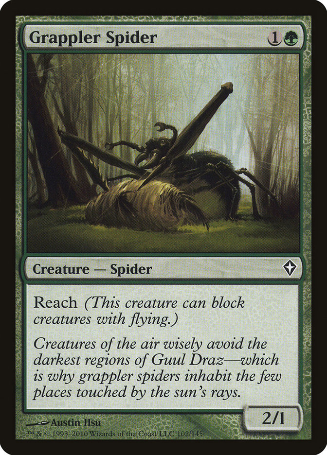 Grappler Spider [Worldwake] - Magic: The Gathering - Card Brawlers | Quebec | Canada |
