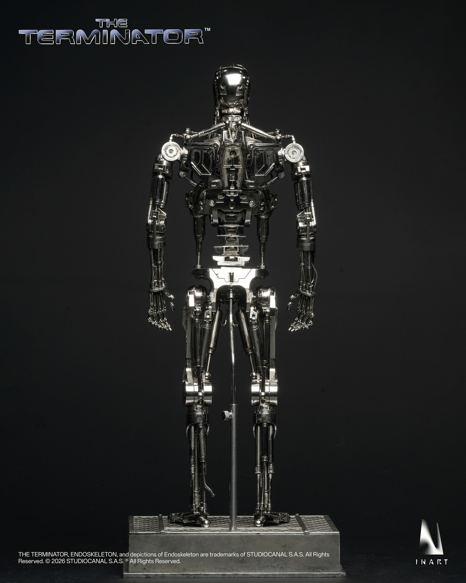 Queen Studios - INART – The Terminator - T-800 Endoskeleton - 1/6 Collectible Figure - (PREORDER)