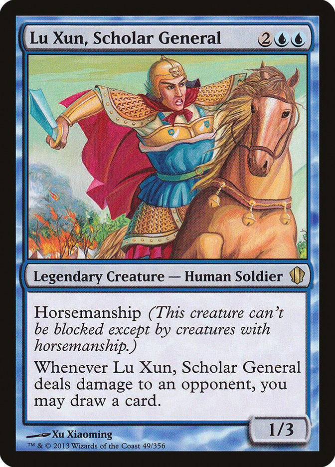 Lu Xun, Scholar General [Commander 2013] - Magic: The Gathering - Card Brawlers | Quebec | Canada |