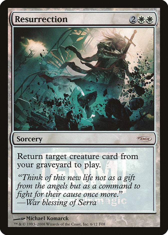 Resurrection [Friday Night Magic 2008] - Magic: The Gathering - Card Brawlers | Quebec | Canada |
