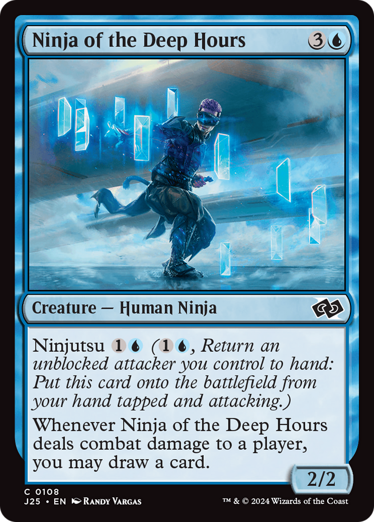 Ninja of the Deep Hours [Foundations Jumpstart] - Magic: The Gathering - Card Brawlers | Quebec | Canada |
