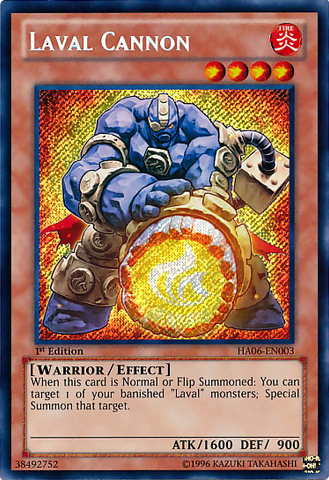 Laval Cannon [HA06-EN003] Secret Rare - Yu-Gi-Oh! - Card Brawlers | Quebec | Canada |