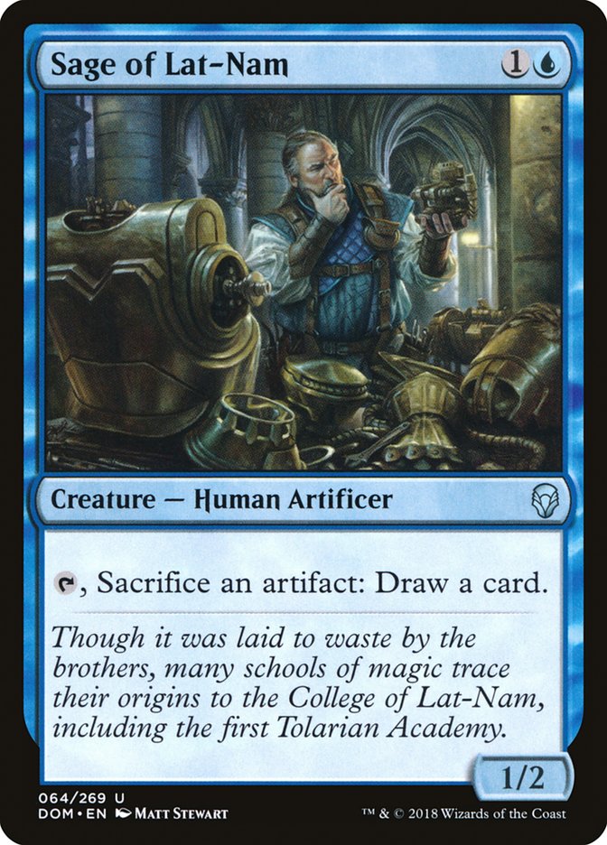 Sage of Lat-Nam [Dominaria] - Magic: The Gathering - Card Brawlers | Quebec | Canada |