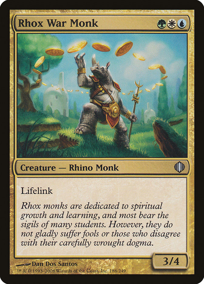Rhox War Monk [Shards of Alara] - Magic: The Gathering - Card Brawlers | Quebec | Canada |