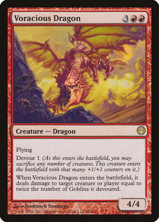 Voracious Dragon [Duel Decks: Knights vs. Dragons] - Magic: The Gathering - Card Brawlers | Quebec | Canada |